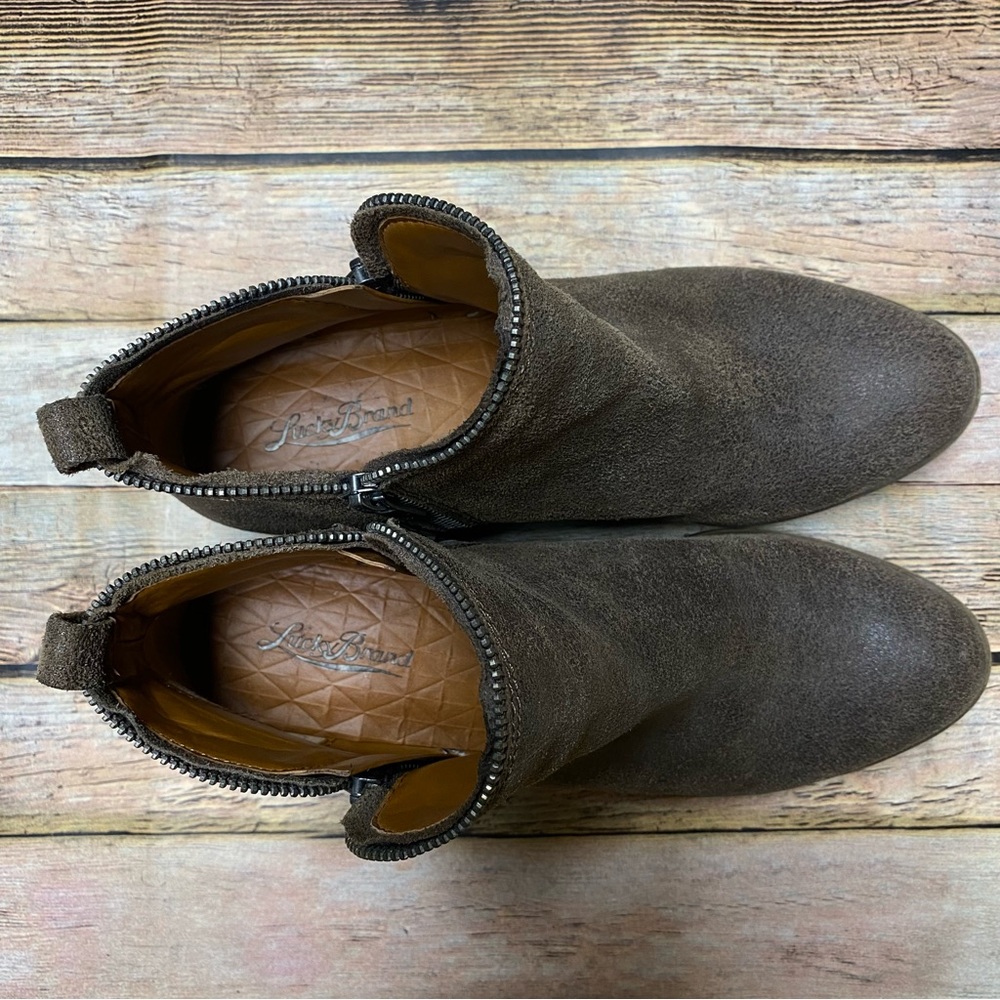 Lucky Brand Bartalino Double Zip Boot - Picture 2 of 9